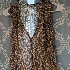 Animal Print Top